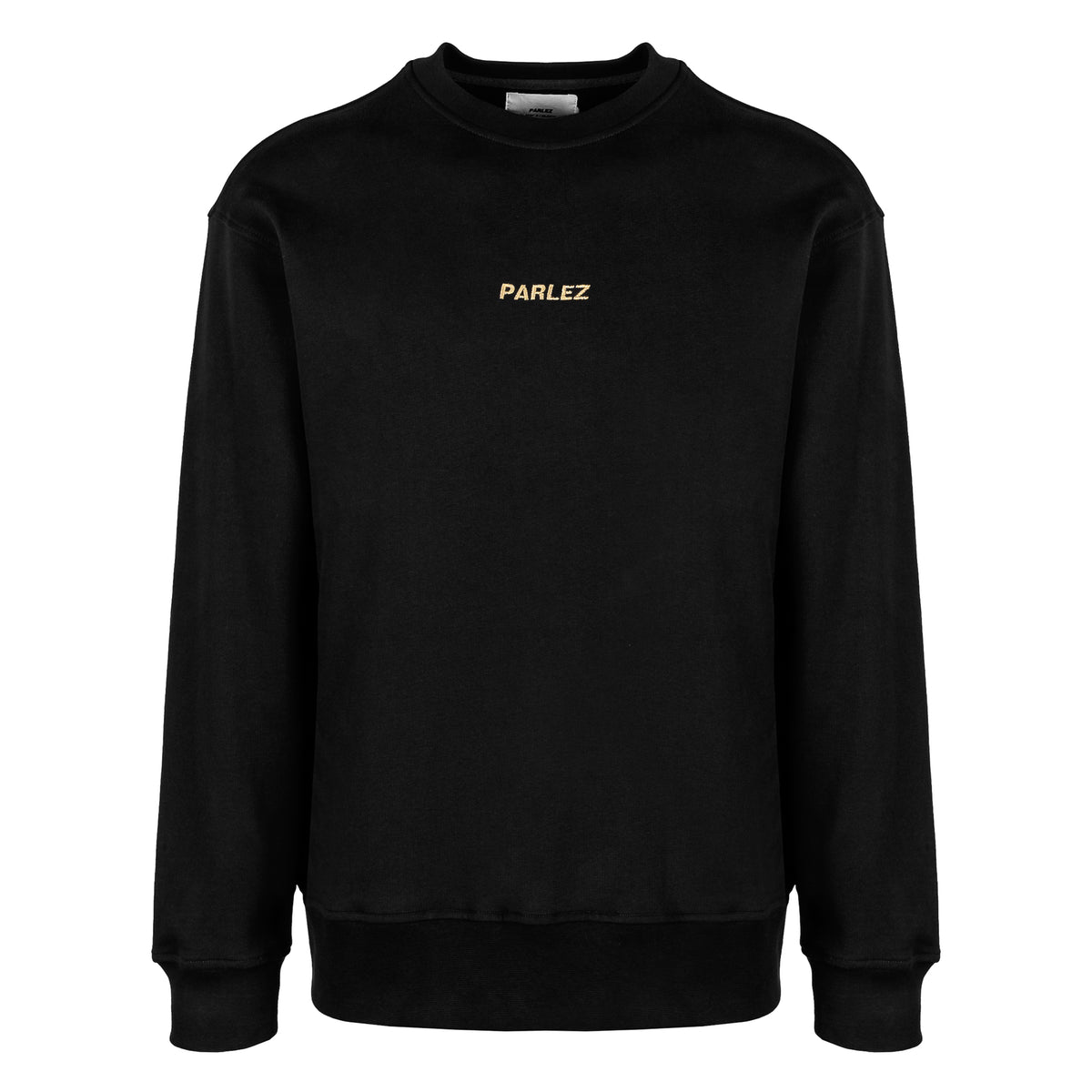 Load image into Gallery viewer, Parlez Black-Gold Ladsun Sweat
