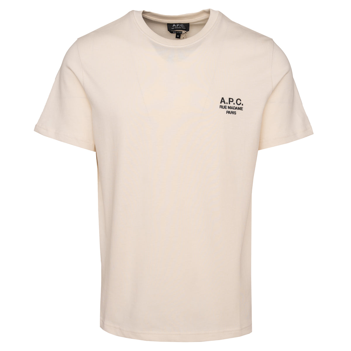Load image into Gallery viewer, A.P.C White New Raymond Embroidered Logo Tee
