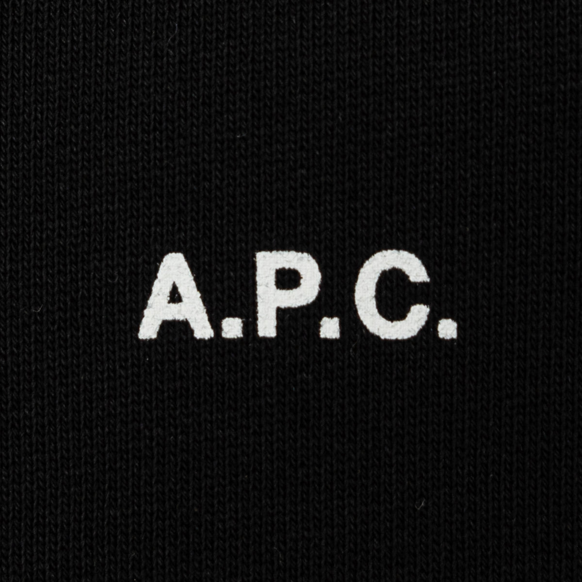 Load image into Gallery viewer, A.P.C Black Larry Centre Logo Hoodie
