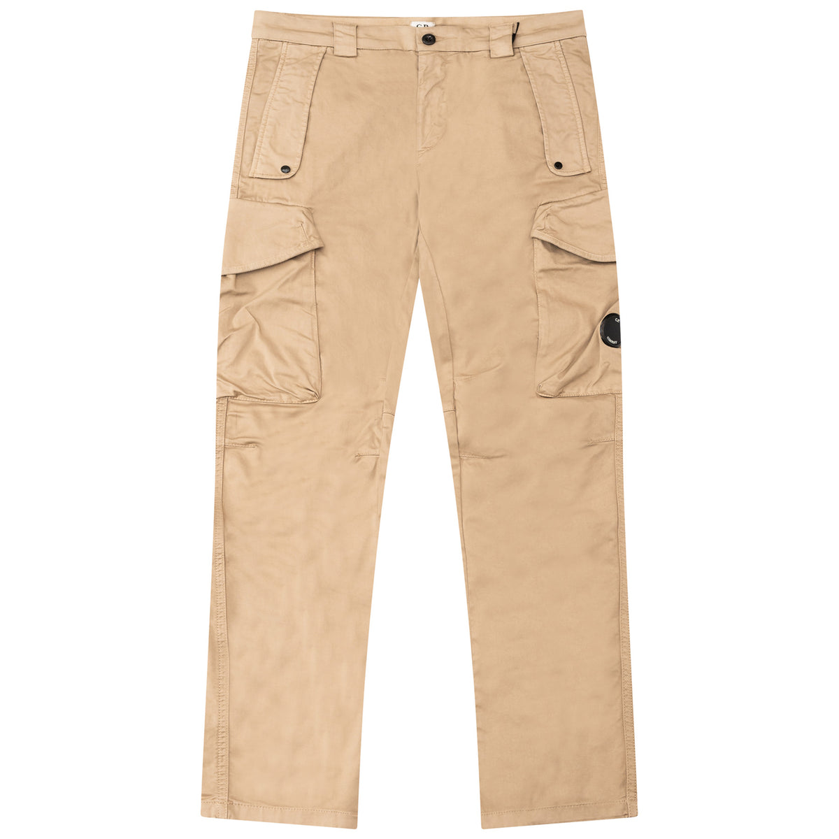 Load image into Gallery viewer, C.P. Company Cobblestone Stretch Sateen Cargo Pant
