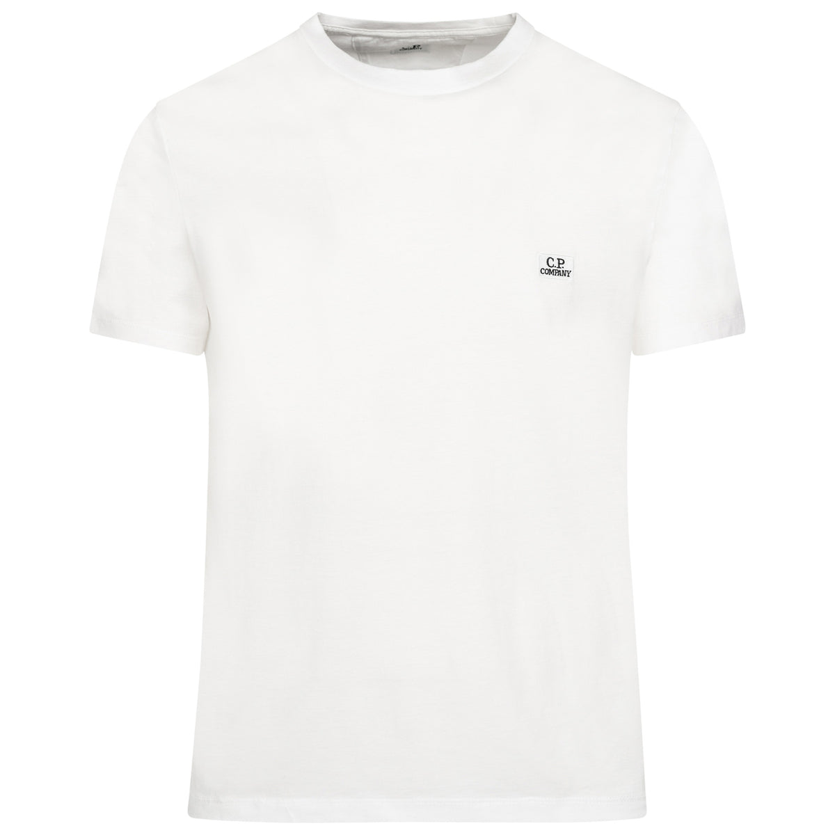 Load image into Gallery viewer, C.P. Company Gauze White 30/1 Small C.P. Patch Tee
