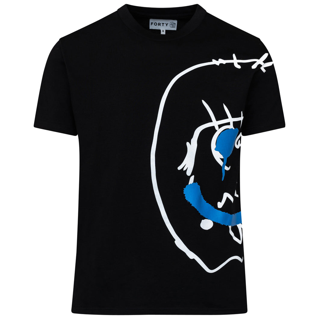 FORTY Black/Electric Norwell Tee