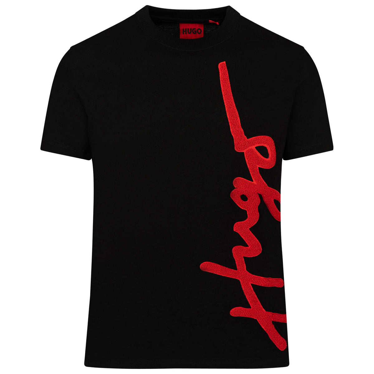 Load image into Gallery viewer, HUGO Black Dyton Signature Logo Tee

