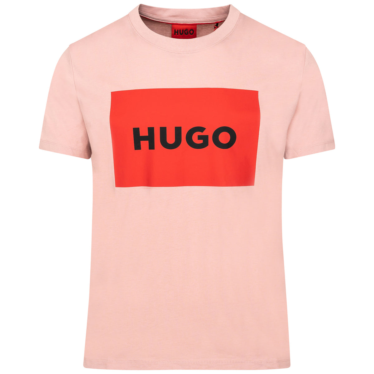 Load image into Gallery viewer, HUGO Pink Dulive 222 Box Logo Tee
