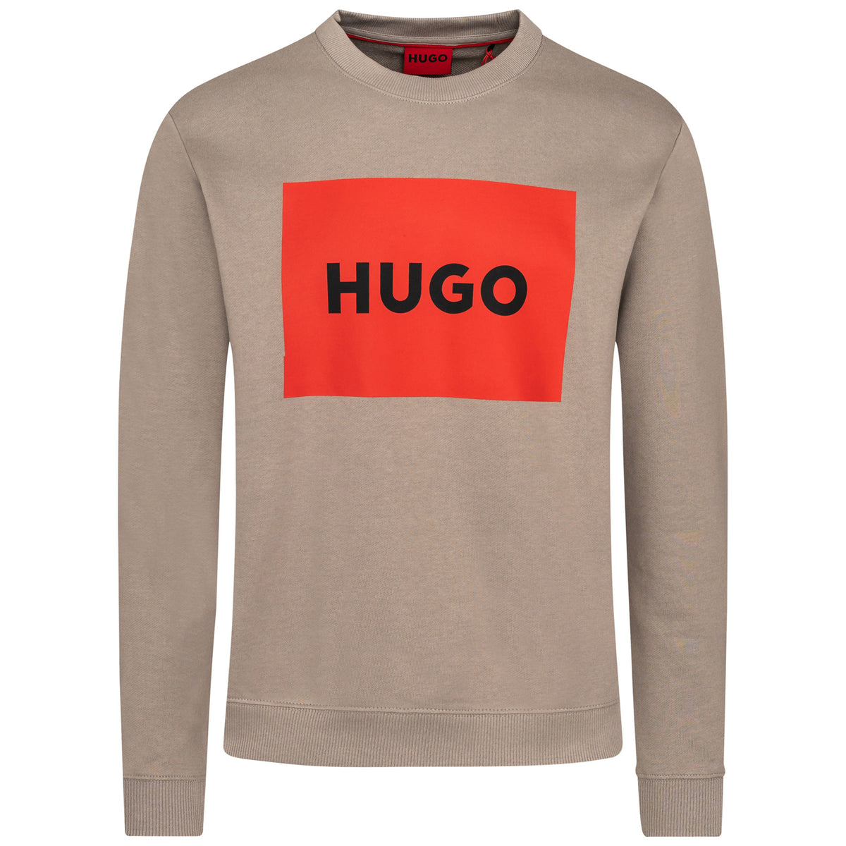 Load image into Gallery viewer, HUGO Grey Duragol 222 Box Logo Sweat
