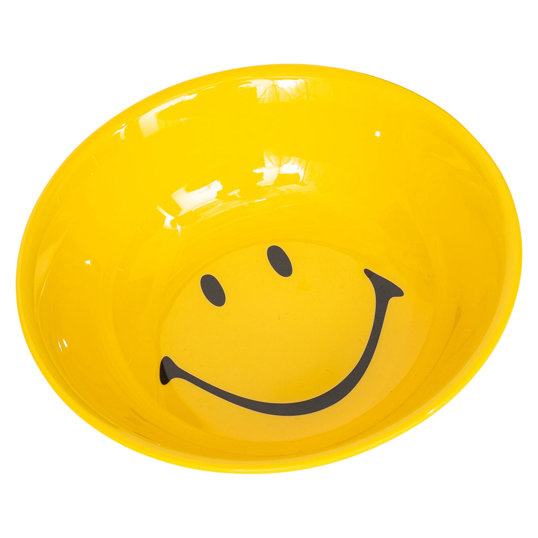 MARKET Yellow 4 Smiley Bowls Set