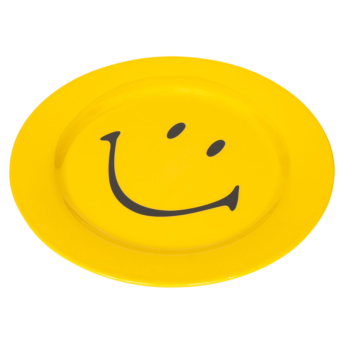 Load image into Gallery viewer, MARKET Yellow 4 Smiley Plates Set

