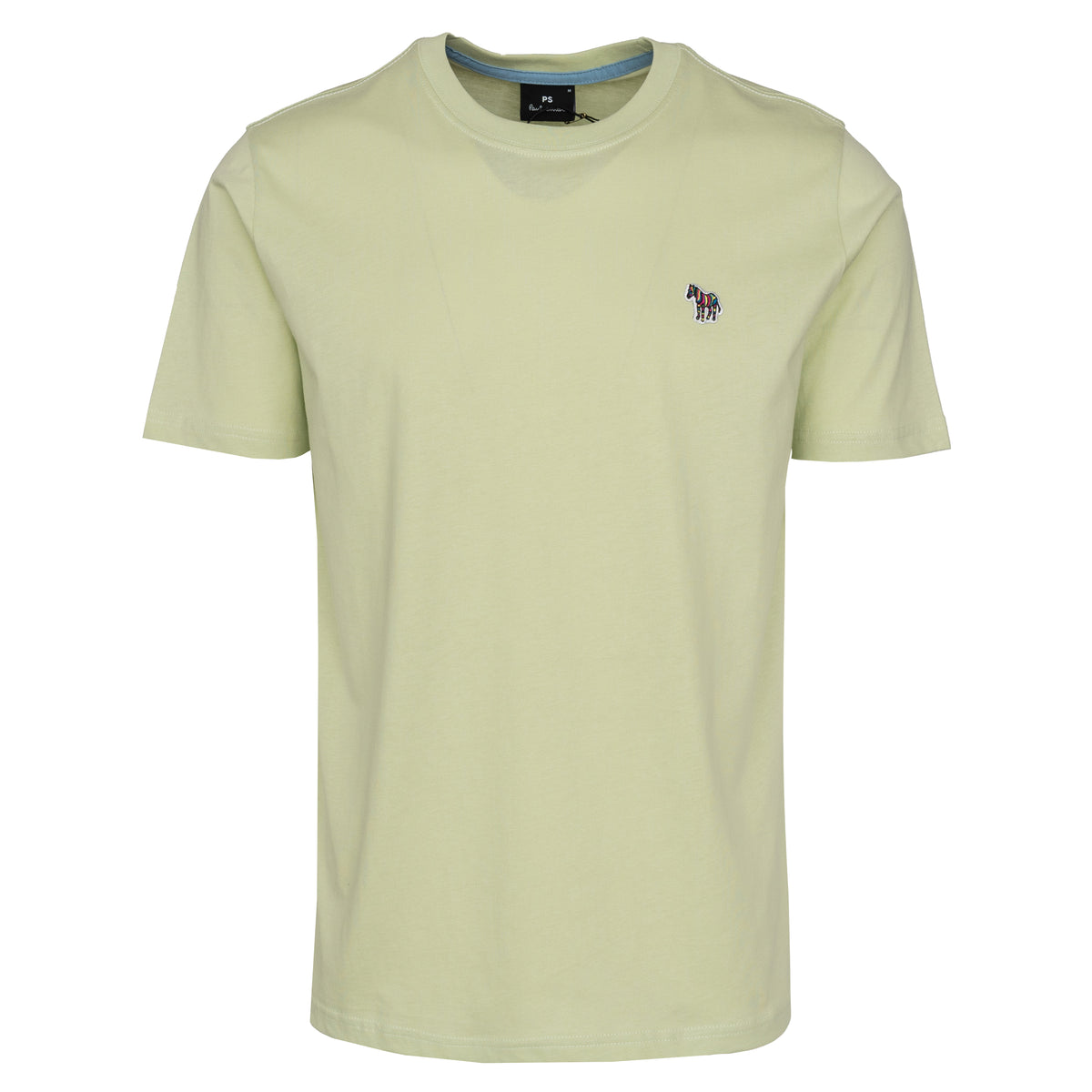 Load image into Gallery viewer, Paul Smith Light Green Regular Fit Zebra Patch Tee
