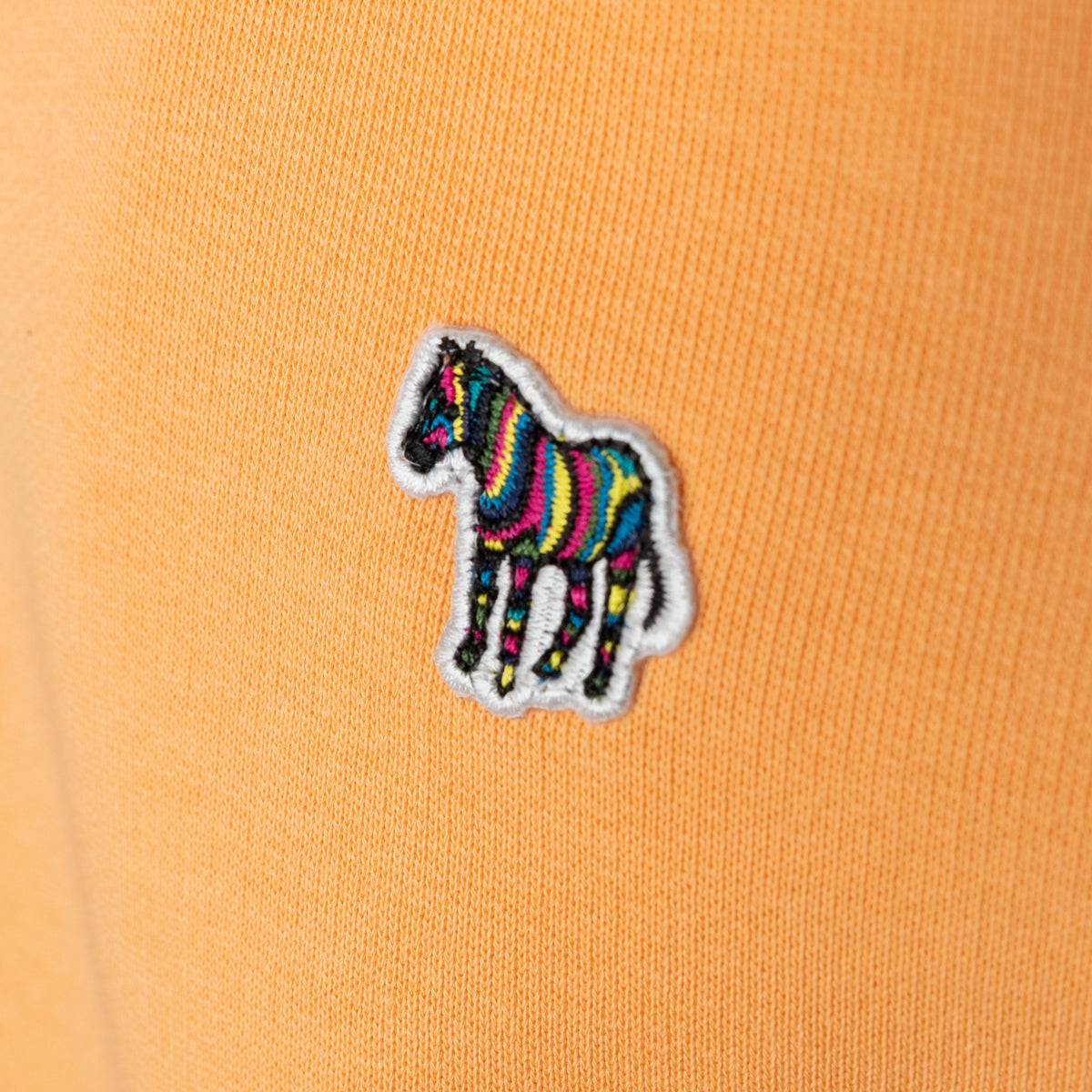 Load image into Gallery viewer, Paul Smith Orange Zebra Logo Half Zip Sweat
