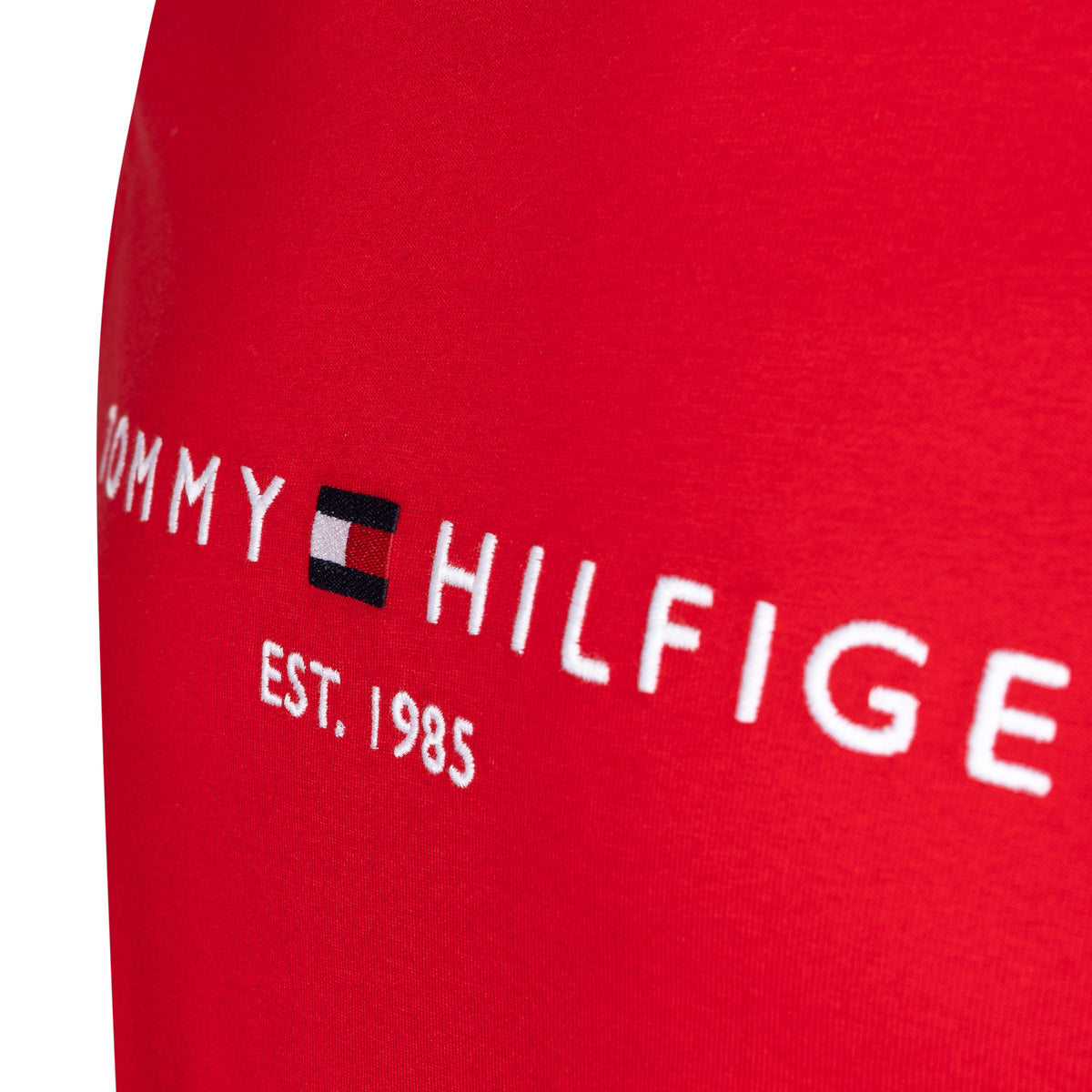 Load image into Gallery viewer, Tommy Hilfiger Primary Red Tommy Logo Tee
