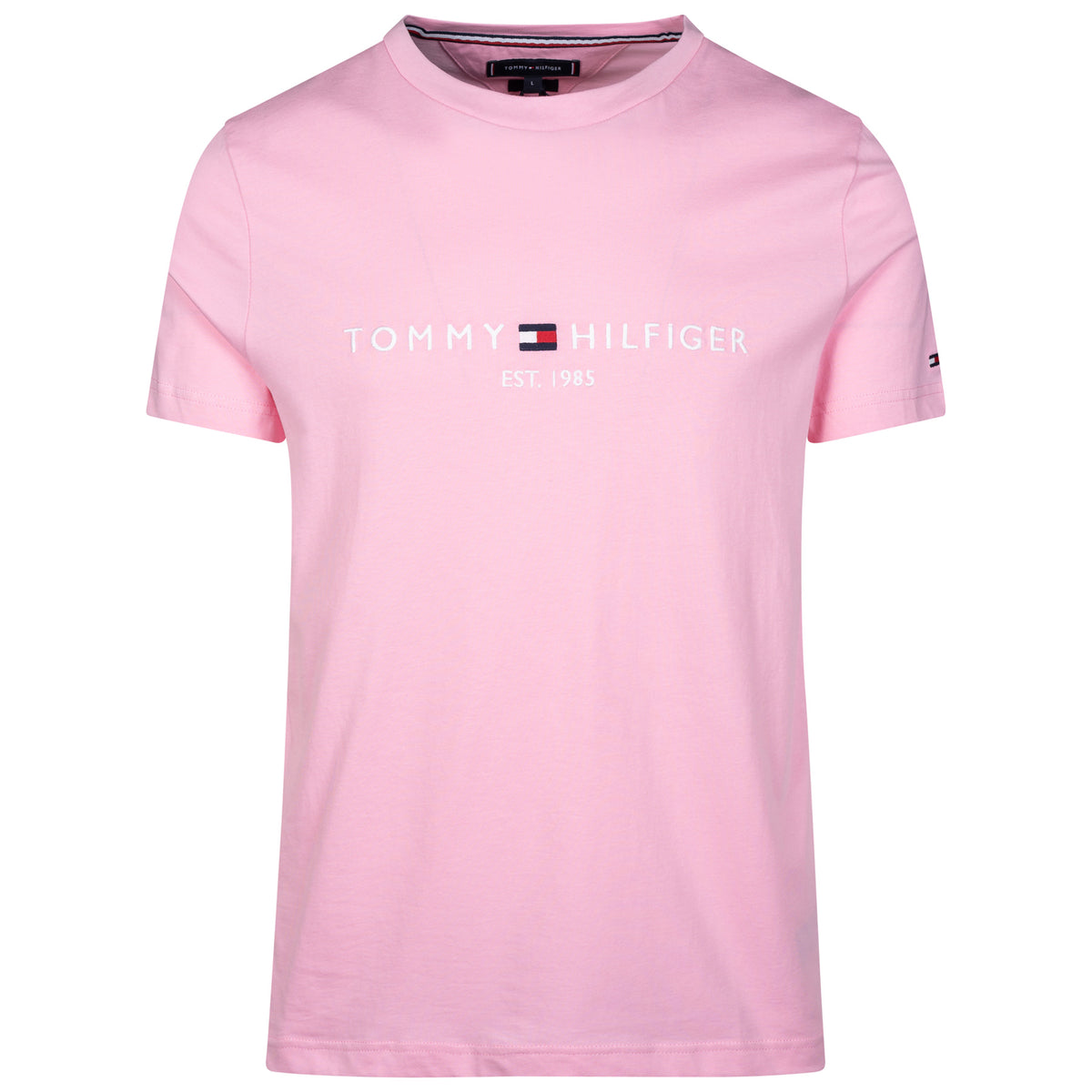 Load image into Gallery viewer, Tommy Hilfiger Classic Pink Tommy Logo Tee
