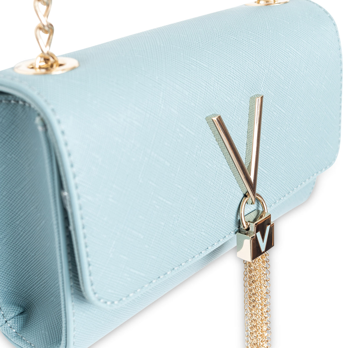 Load image into Gallery viewer, Valentino Bags Polvere Blue Divina SA Crossbody Bag
