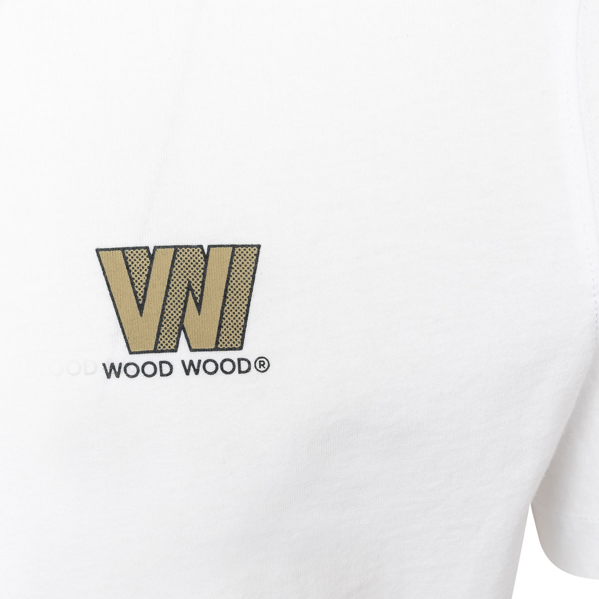 Load image into Gallery viewer, Wood Wood White Sami W Logo Tee
