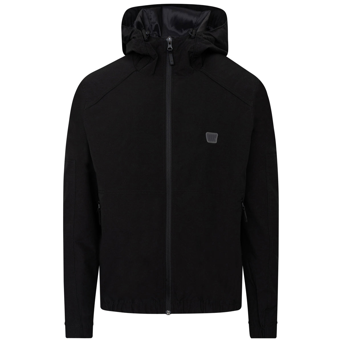 Load image into Gallery viewer, Wood Wood Black Hector Crispy Tech Jacket

