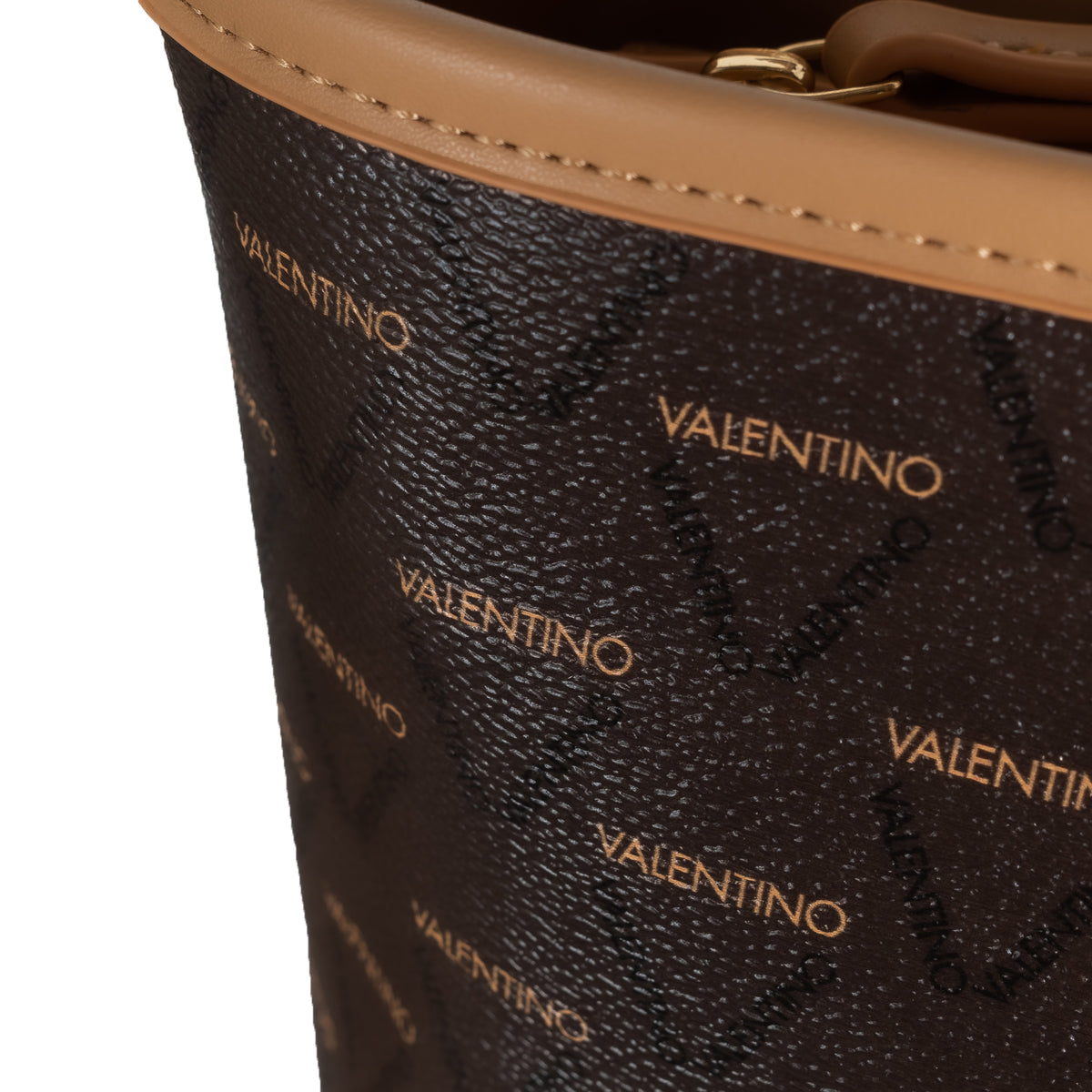 Load image into Gallery viewer, Valentino Bags Brown Liuto Signature Tote Bag
