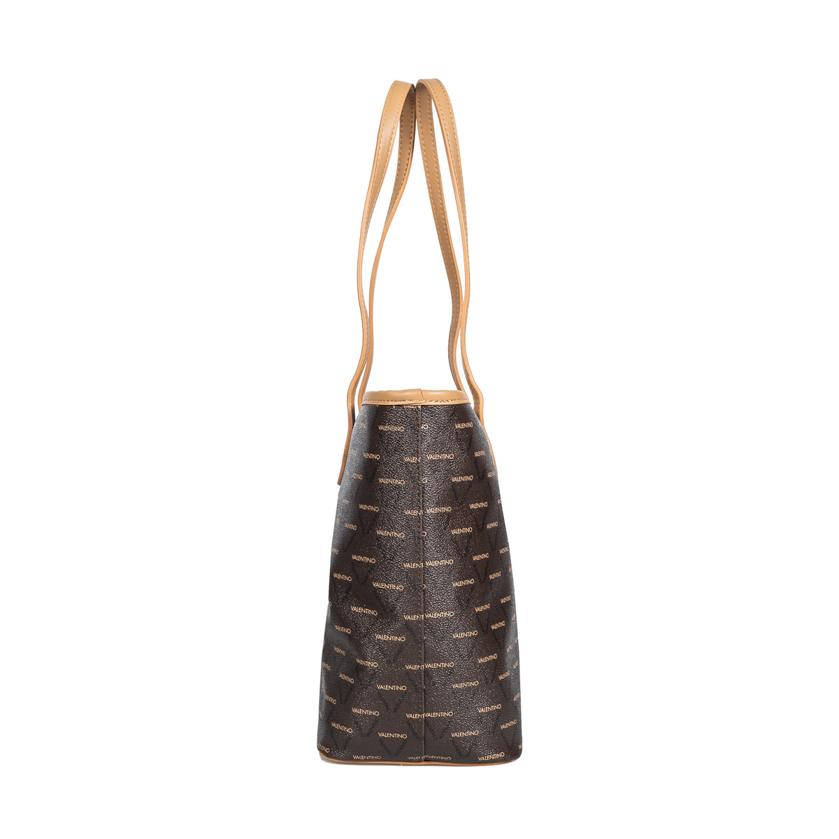 Load image into Gallery viewer, Valentino Bags Brown Liuto Signature Tote Bag
