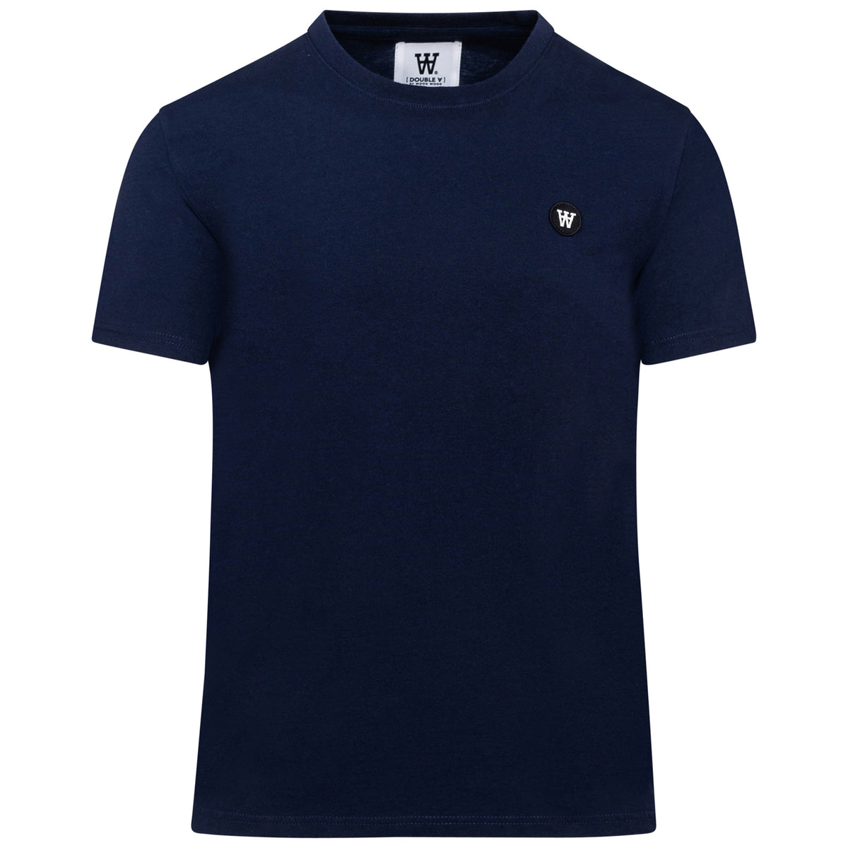 Load image into Gallery viewer, WOOD WOOD Navy Ace Logo Tee

