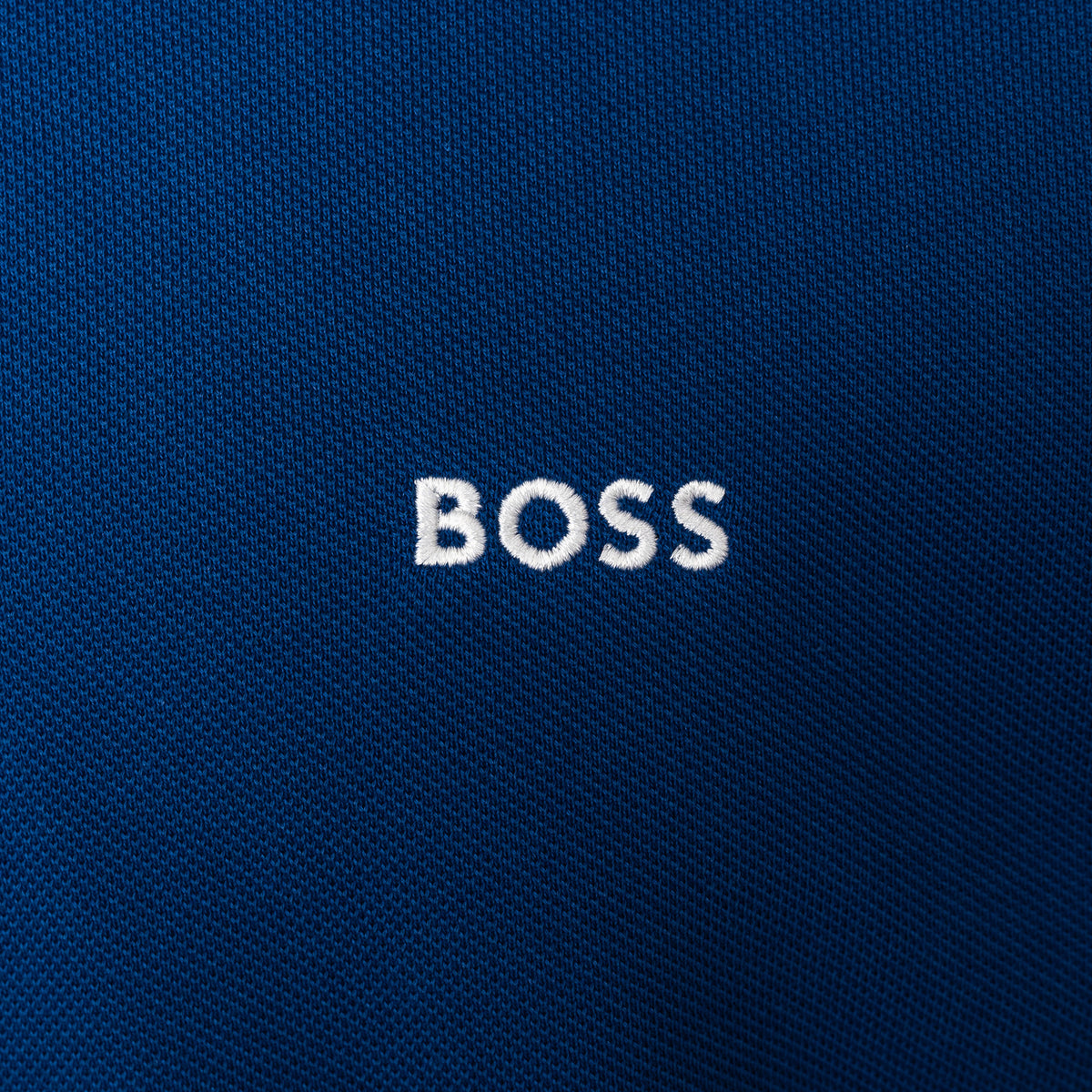 Load image into Gallery viewer, BOSS Blue Paddy Logo Polo
