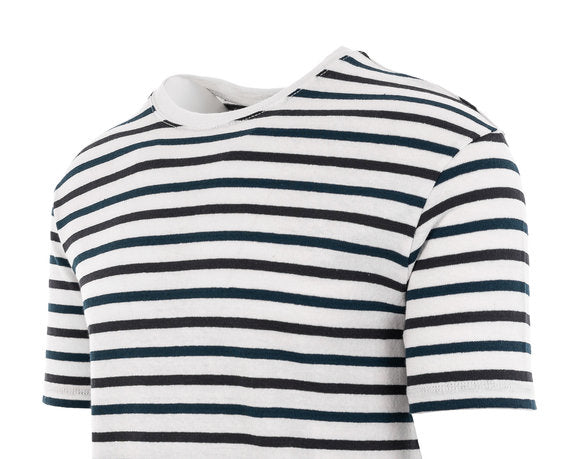 Load image into Gallery viewer, APC White Miro Stripe Knit Tee
