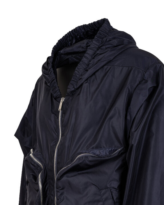 Load image into Gallery viewer, Dsquared2 Navy Zip Pocket Hood Jacket
