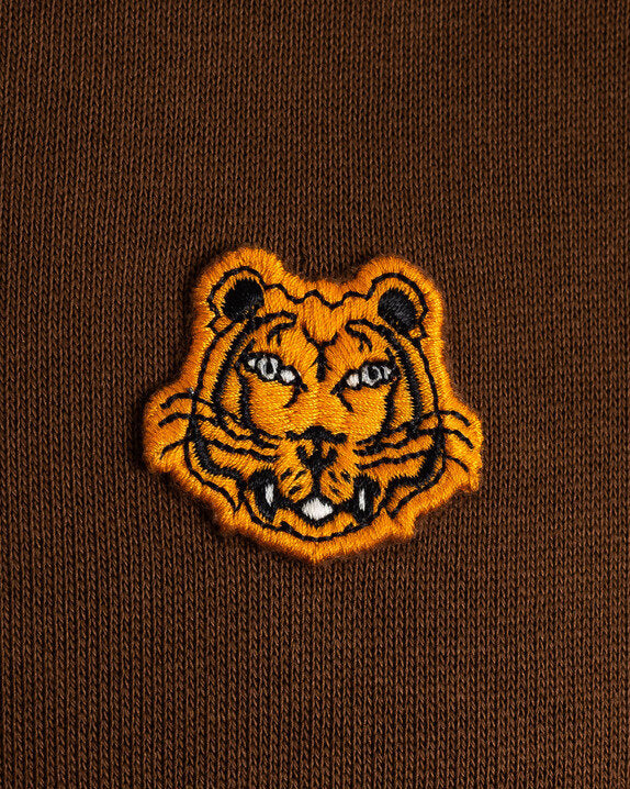 Load image into Gallery viewer, KENZO Brown Classic Tiger Crest Crew
